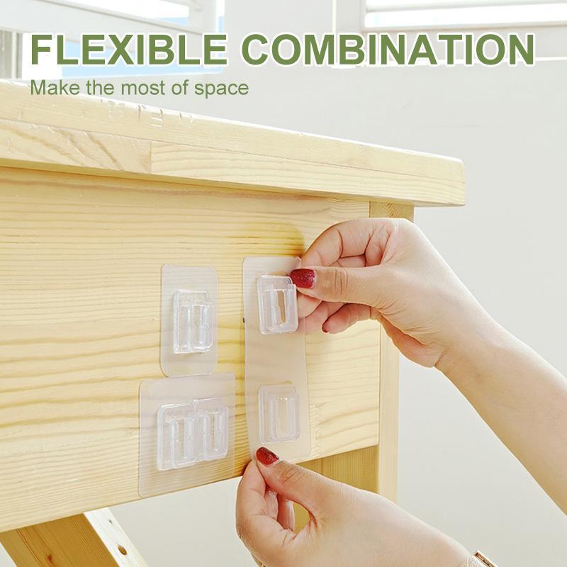 Coadă adezivă dublă pentru o organizare fără perforare