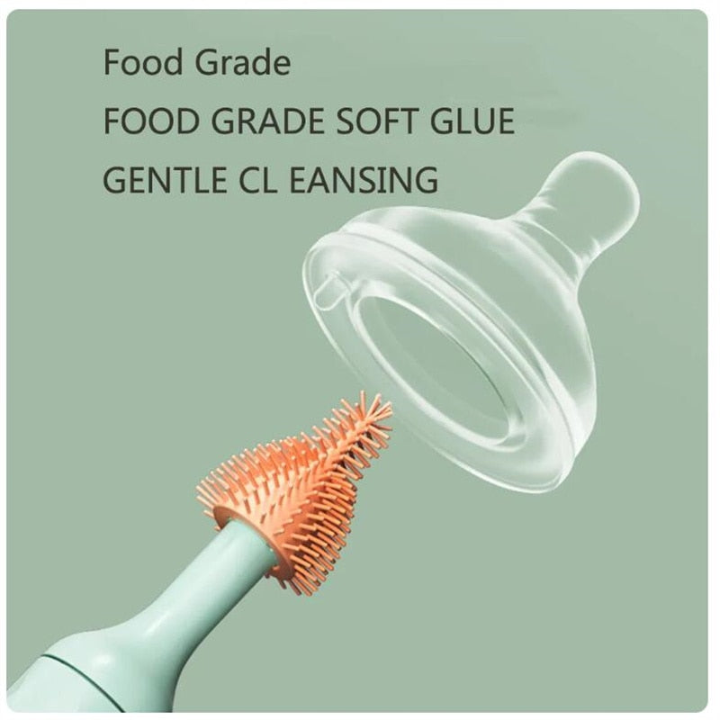 فرشاة كهربائية من السيليكون