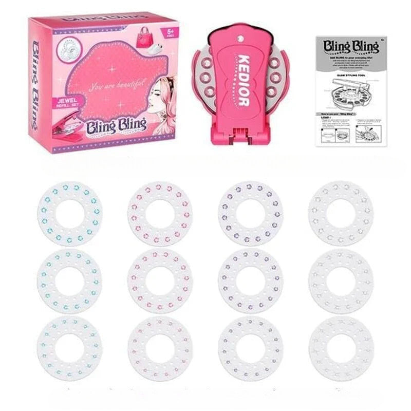 Blinger Gem Heftgerät: Dekorieren Sie Ihre Accessoires mit Glanz